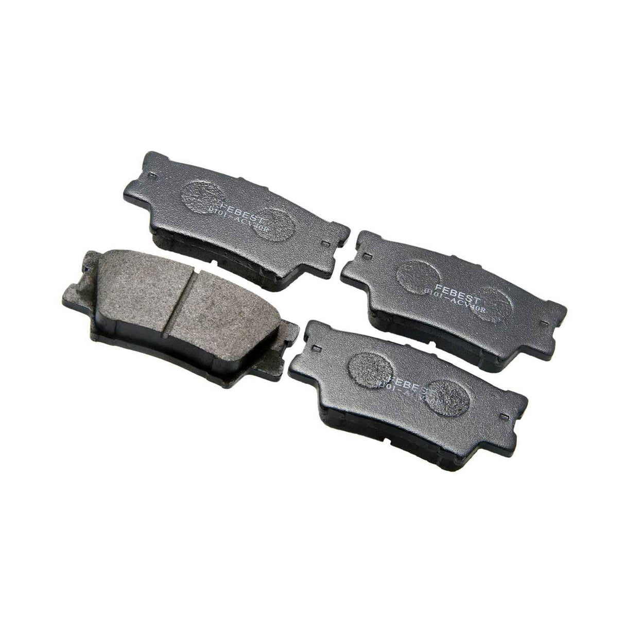0101-ACV40R - PAD KIT, DISC BRAKE, REAR Braking System, Brake Pads