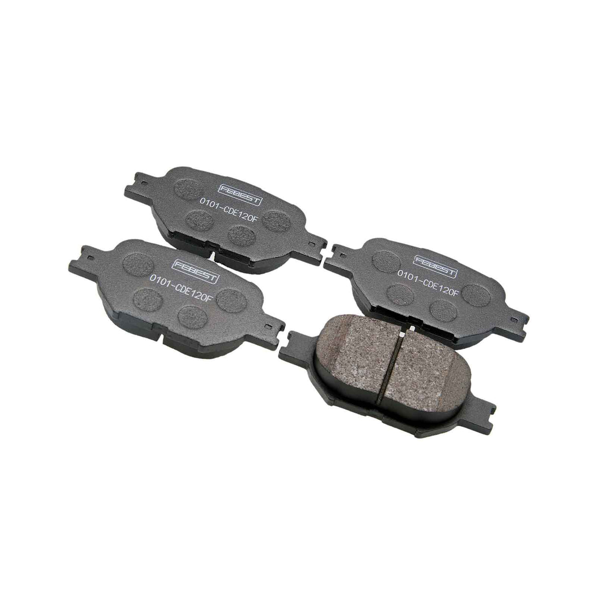 0101-CDE120F - PAD KIT, DISC BRAKE, FRONT Braking System, Brake Pads