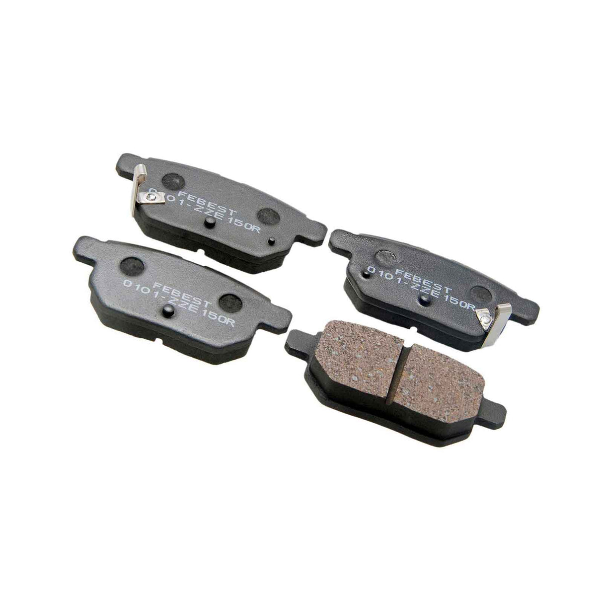 0101-ZZE150R - PAD KIT, DISC BRAKE, REAR Braking System, Brake Pads