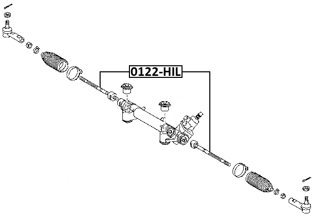 0122-HIL - STEERING TIE ROD