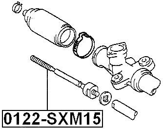 0122-SXM15 - STEERING TIE ROD