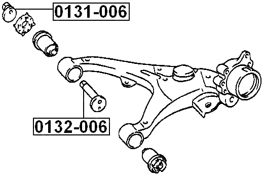 0131-006 - ECCENTRIC NUT