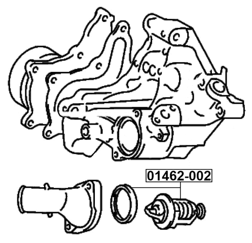 01462-002 - THERMOSTAT 82C