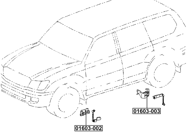 01603-003 - HEIGHT CONTROL SENSOR