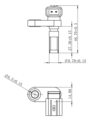 01606-002 - ABS SENSOR REAR RIGHT
