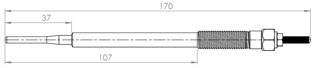 01642-001 - GLOW PLUG
