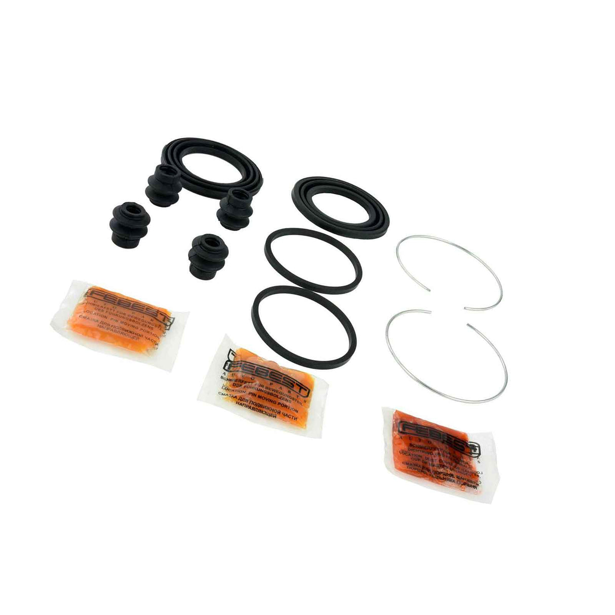 0175-M100AF - FRONT BRAKE CALIPER REPAIR KIT (SET FOR TWO SIDES) Braking System, Brake Caliper Repair Kits