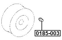 0185-003 - WHEEL NUT M14x1.5 L46.4