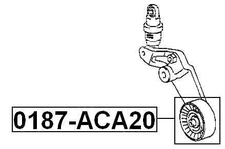 0187-ACA20 - PULLEY TENSIONER KIT