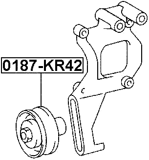 0187-KR42 - PULLEY TENSIONER KIT