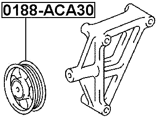 0188-ACA30 - PULLEY IDLER