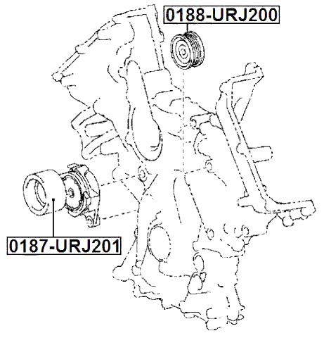 0188-URJ200 - PULLEY IDLER