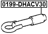0199-DHACV30 - TOW HOOK