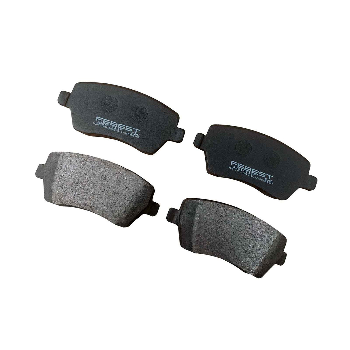 0201-E11F - PAD KIT, DISC BRAKE, FRONT - KIT Braking System, Brake Pads