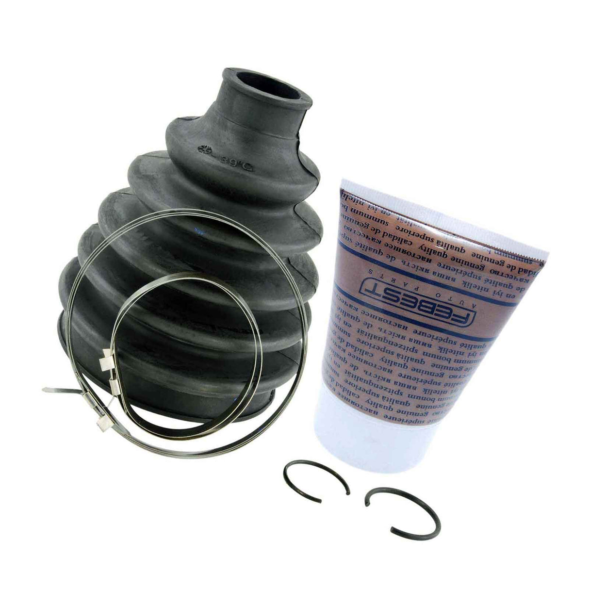 0217-K12 - BOOT OUTER CV JOINT KIT 72.6X116X21.6 Rubber Parts, Cv Joint Boots