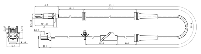 02606-011 - ABS SENSOR FRONT RIGHT