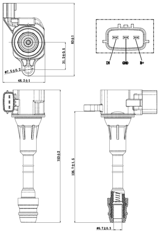 02640-001 - IGNITION COIL