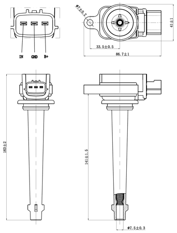 02640-004 - IGNITION COIL