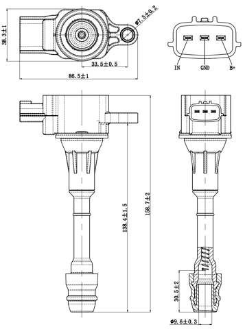 02640-005 - IGNITION COIL