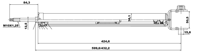 02650906R - REAR SHOCK ABSORBER