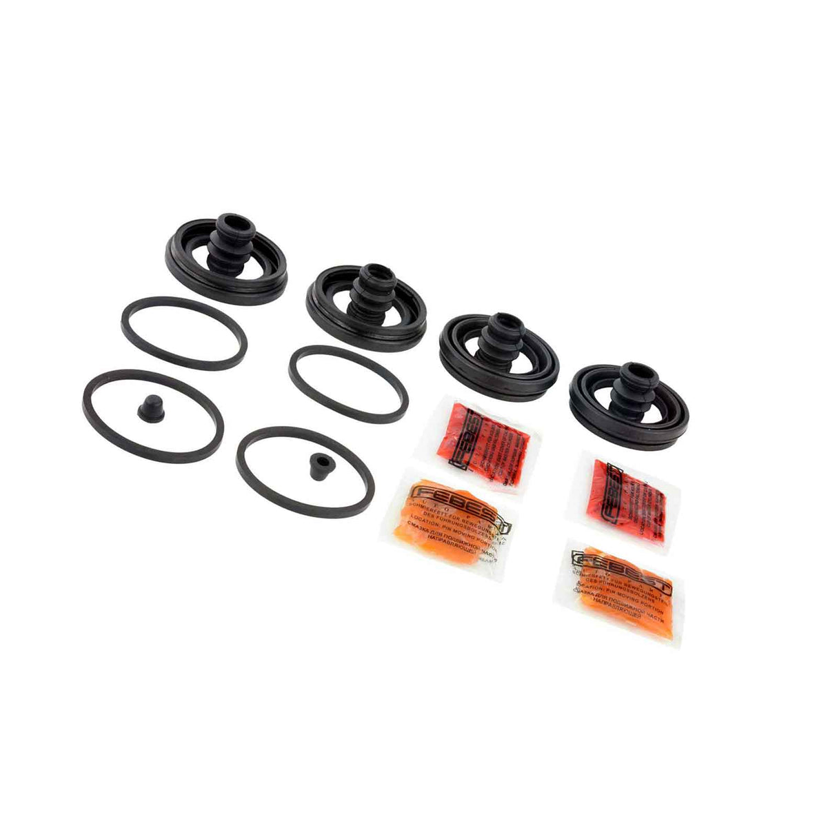 0275-D40F - FRONT BRAKE CALIPER REPAIR KIT (SET FOR TWO SIDES) Braking System, Brake Caliper Repair Kits