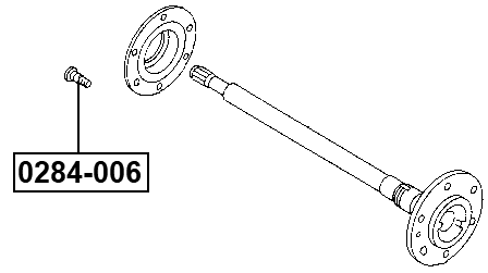 0284-006 - WHEEL STUD