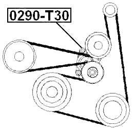 0290-T30 - BELT TENSIONER
