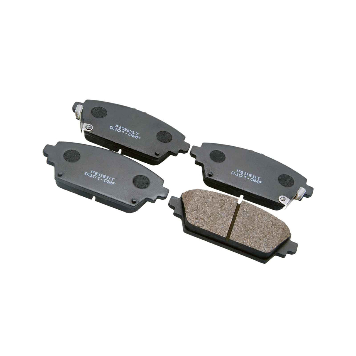 0301-CMF - PAD KIT, DISC BRAKE, FRONT Braking System, Brake Pads