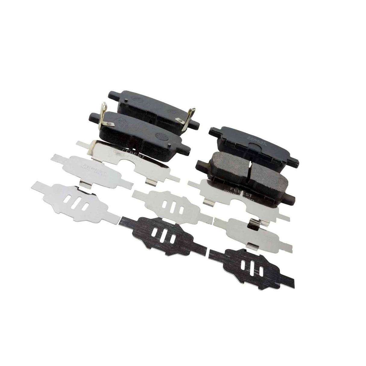0301-MRVR - PAD KIT, DISC BRAKE, REAR - KIT (WITH ANTI SQUEAL SHIM) Braking System, Brake Pads