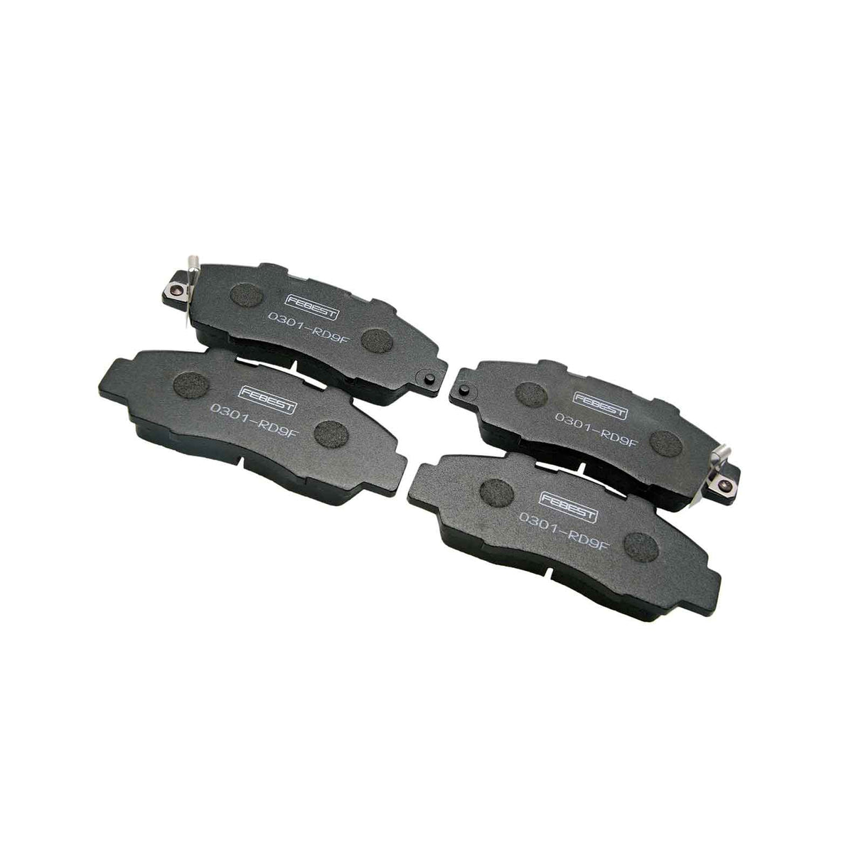 0301-RD9F - PAD KIT, DISC BRAKE, FRONT Braking System, Brake Pads