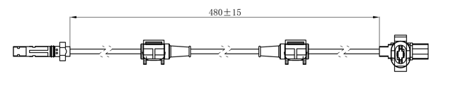 03606-005 - ABS SENSOR REAR LEFT