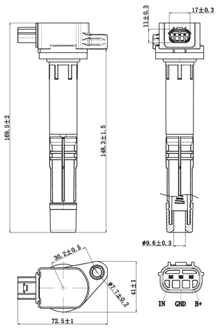 03640-006 - IGNITION COIL