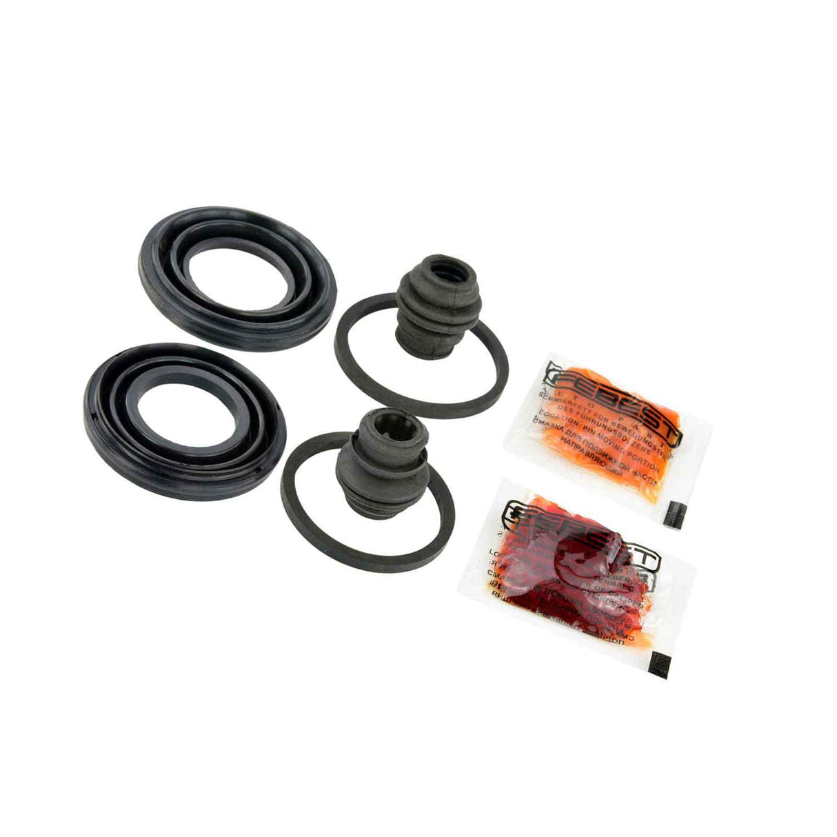 0375-CUF - FRONT BRAKE CALIPER REPAIR KIT (SET FOR ONE SIDE) Braking System, Brake Caliper Repair Kits