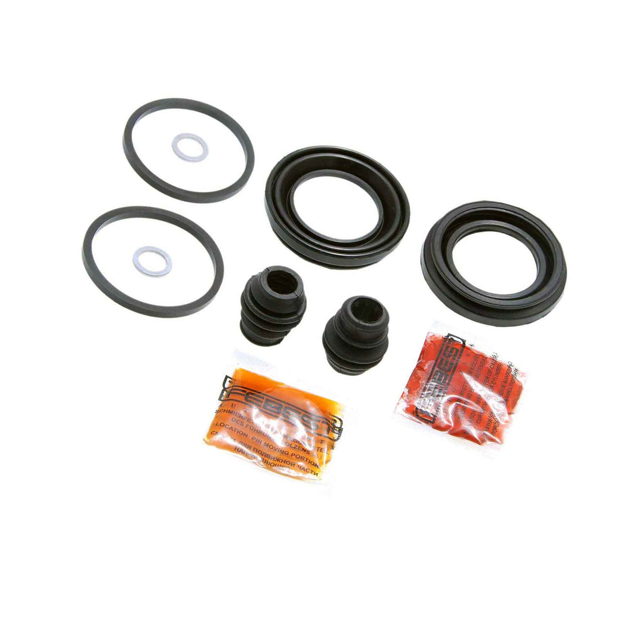 0375-YD1F - FRONT BRAKE CALIPER REPAIR KIT (SET FOR ONE SIDE) Braking System, Brake Caliper Repair Kits