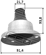 0415-CU2WSA - DRIVE SHAFT CV JOINT BOOT