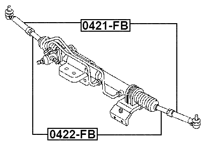 0422-FB - STEERING TIE ROD
