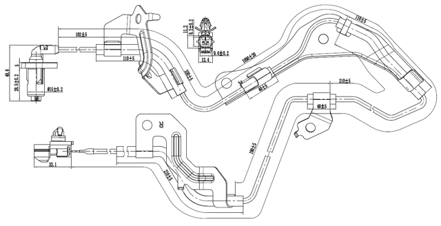 04606-022 - ABS SENSOR FRONT RIGHT