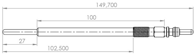04642-004 - GLOW PLUG