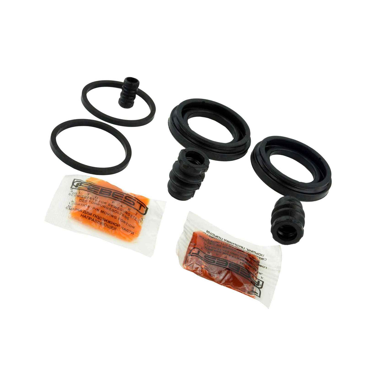 0475-L200F - FRONT BRAKE CALIPER REPAIR KIT (SET FOR ONE SIDE) Braking System, Brake Caliper Repair Kits