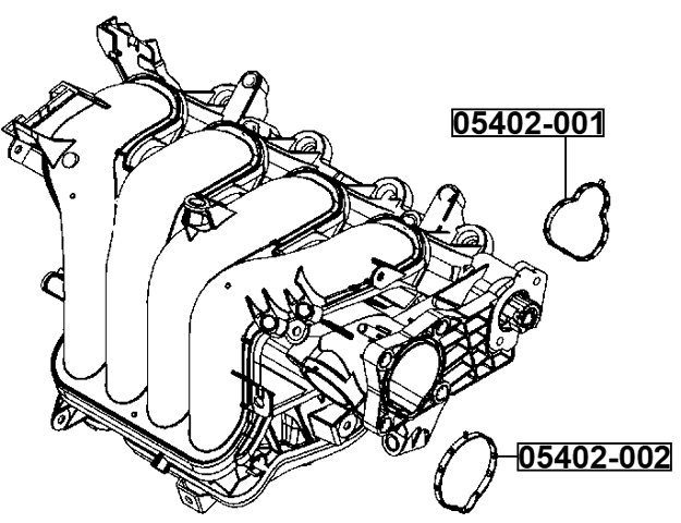 05402-002 - GASKET, THROTTLE BODY
