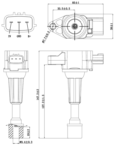 05640-001 - IGNITION COIL