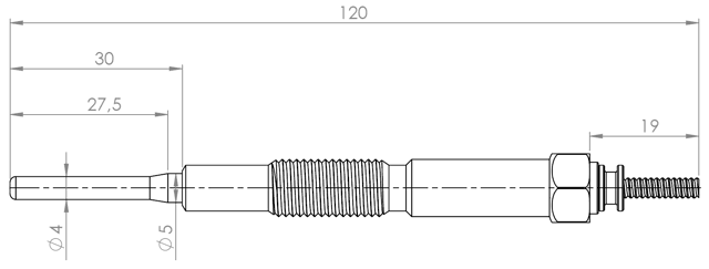 05642-002 - GLOW PLUG