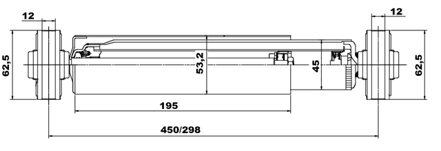 05655636R - REAR SHOCK ABSORBER