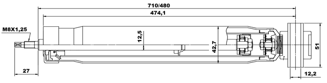 05656587R - REAR SHOCK ABSORBER