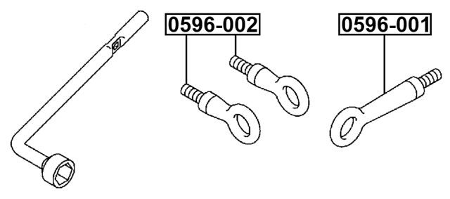 0596-001 - TOW HOOK