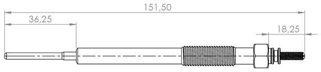 06642-001 - GLOW PLUG