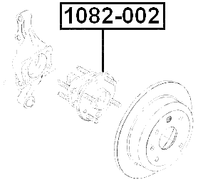 1082-002 - REAR WHEEL HUB