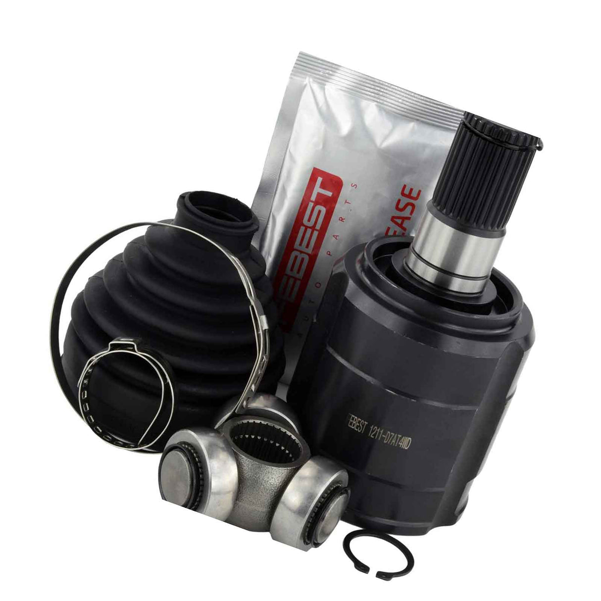 1211-D7AT4WD - INNER CV JOINT LEFT 33X33X28 Cv Joints, Inner Cv Joints