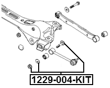1229-004-KIT - CAMBER ADJUSTING ECCENTRIC BOLT