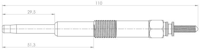 12642-001 - GLOW PLUG